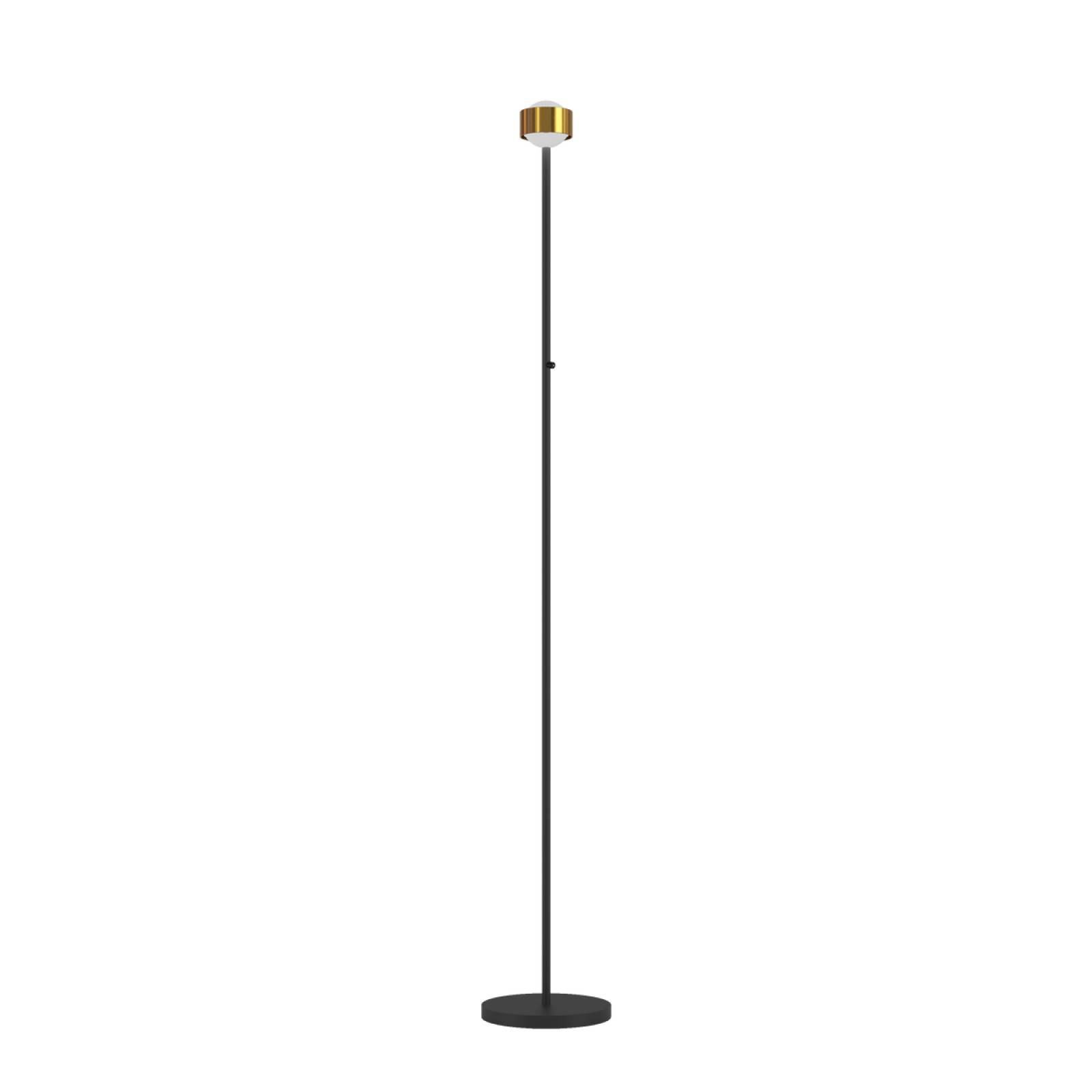 Top Light Puk! 80 Avantgarde Eye Floor Stehleuchte 2x12W, 2700K, Tastdimmer, Messing /Schwarz matt