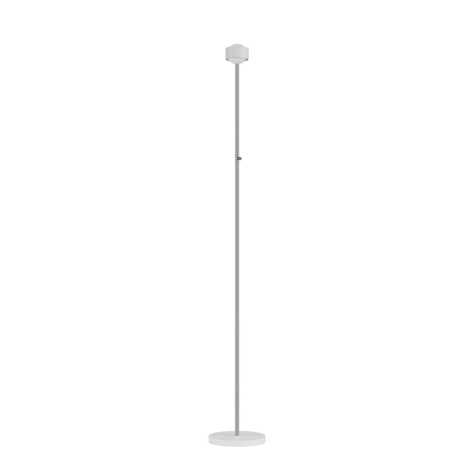 Top Light Puk! 80 Avantgarde Eye Floor Stehleuchte 2x12W, 2700K, Tastdimmer, Wei� matt/Chrom