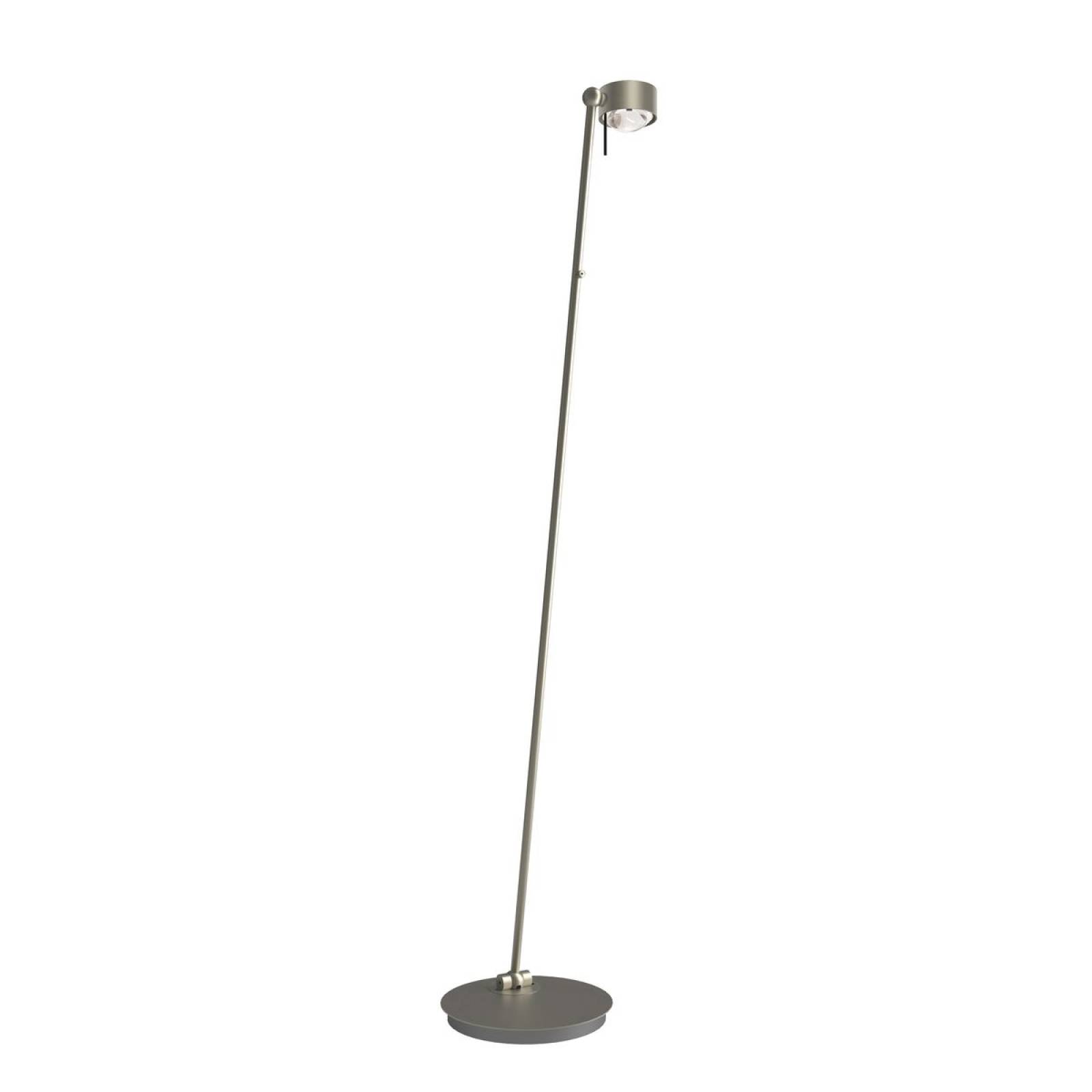 Top Light Puk! 80 Avantgarde Floor Stehleuchte 2x12W, Tastdimmer, Nickel matt