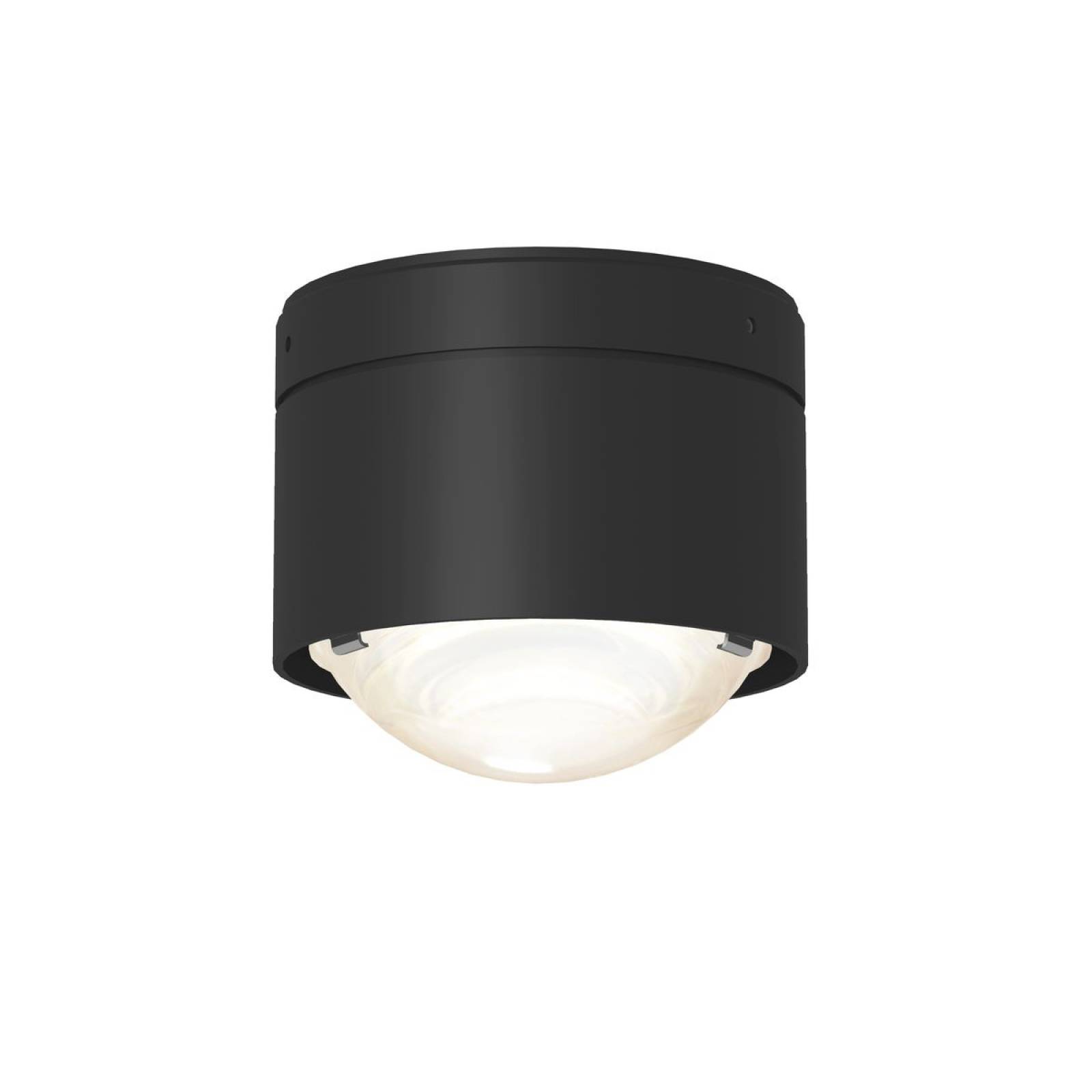 Top Light Puk! 80 Avantgarde One Deckenleuchte 8W dimmbar, Schwarz matt