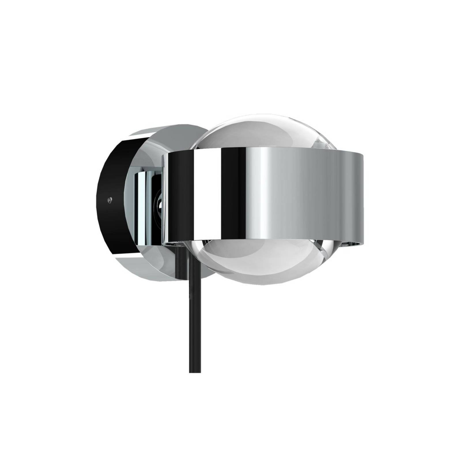 Top Light Puk! 80 Avantgarde Wall Wandleuchte 2x8W dimmbar, Chrom