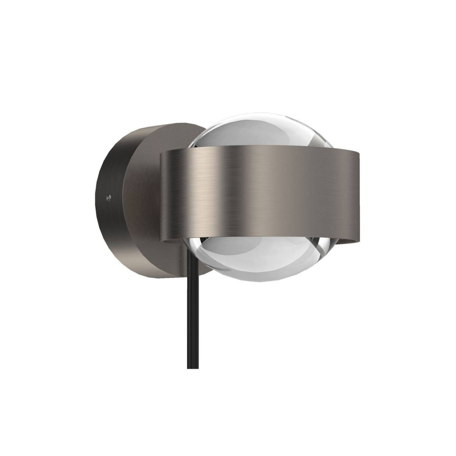Top Light Puk! 80 Avantgarde Wall Wandleuchte 2x8W dimmbar, Nickel matt