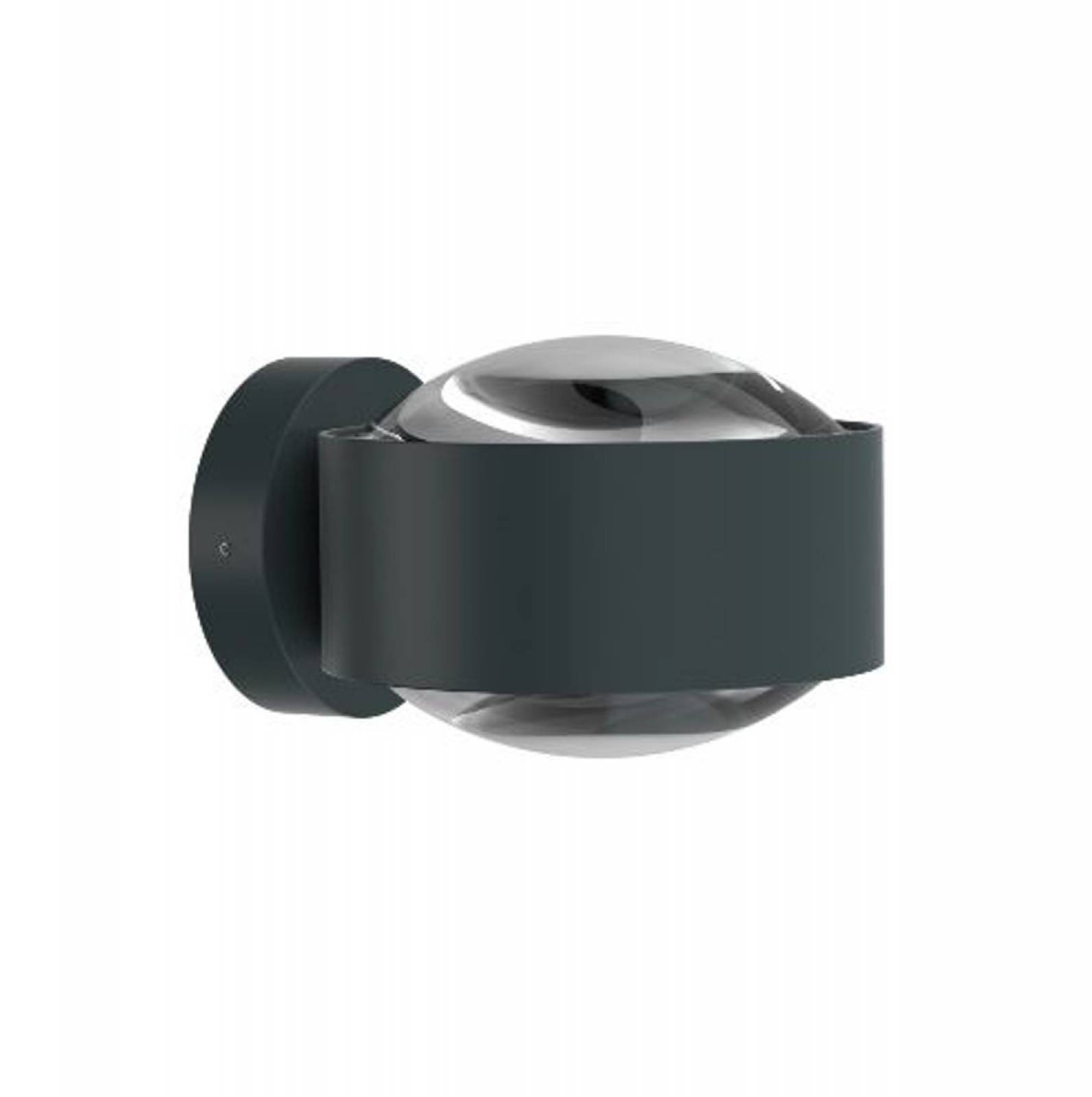 Top Light Wandleuchte Puk Maxx Wall �120, 2x10W, 2700K, Anthrazit-matt