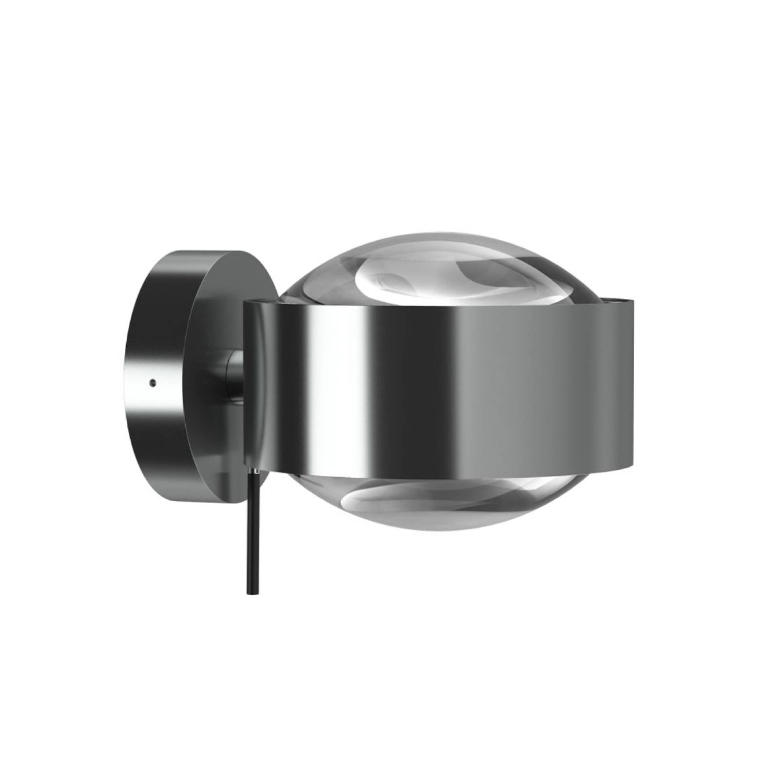 Top Light Wandleuchte Puk Maxx Wall Plus drehbar �130, Chrom matt, 2x10W
