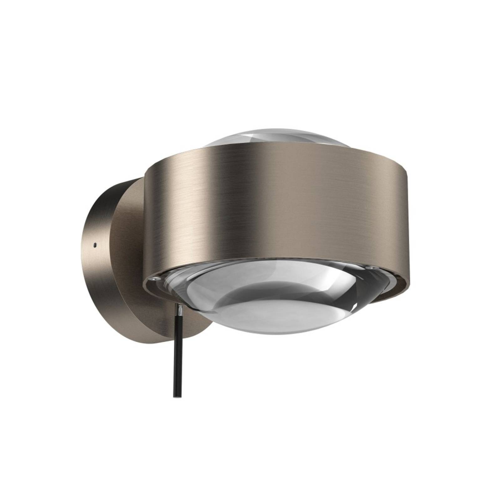 Top Light Wandleuchte Puk Maxx Wall Plus drehbar �130, Nickel matt, 2x10W