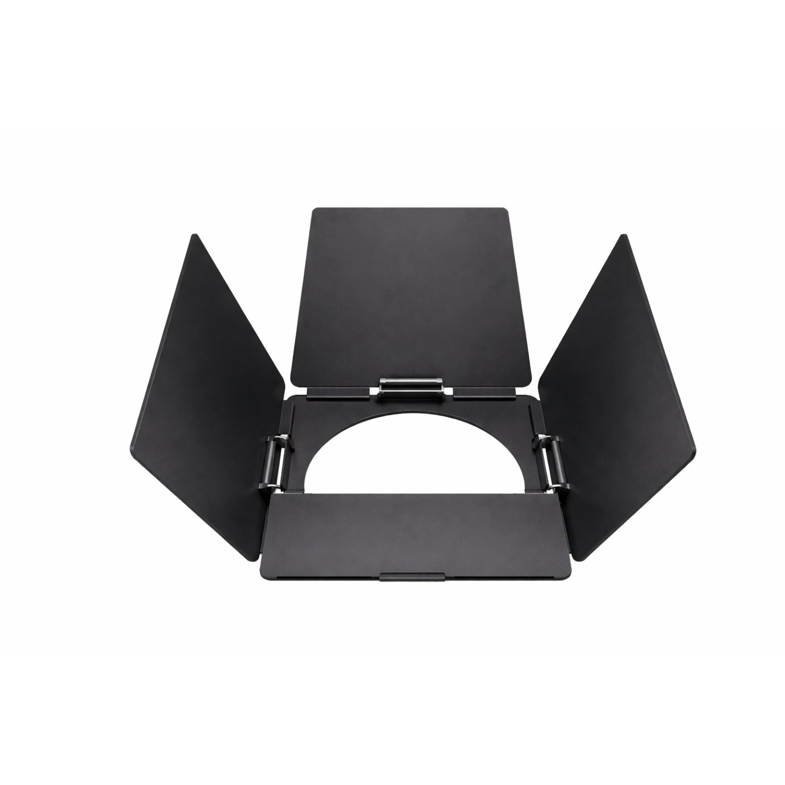 Torblende schwarz mit 4 Fl�geln f�r 3-Phasen-Strahler PowerZoom75