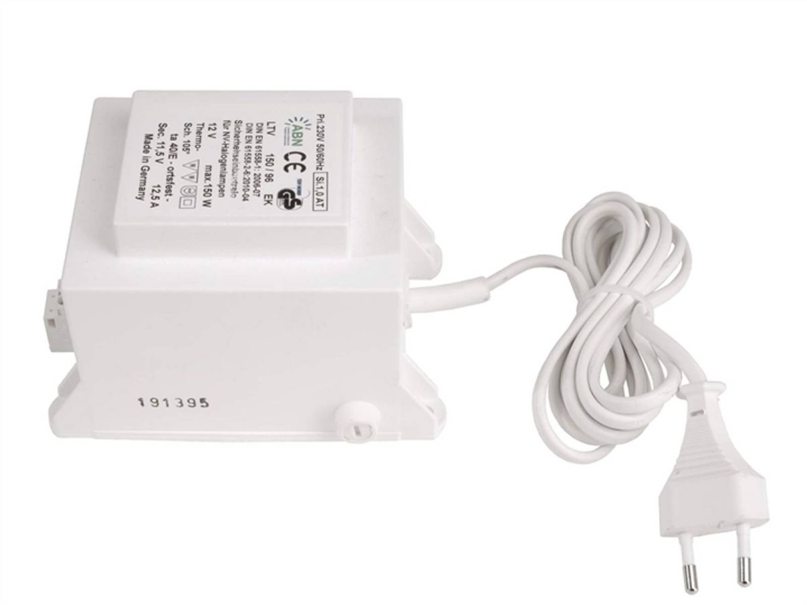 Trafo ABN Standard gewickelt 12V, 150VA, konventionell