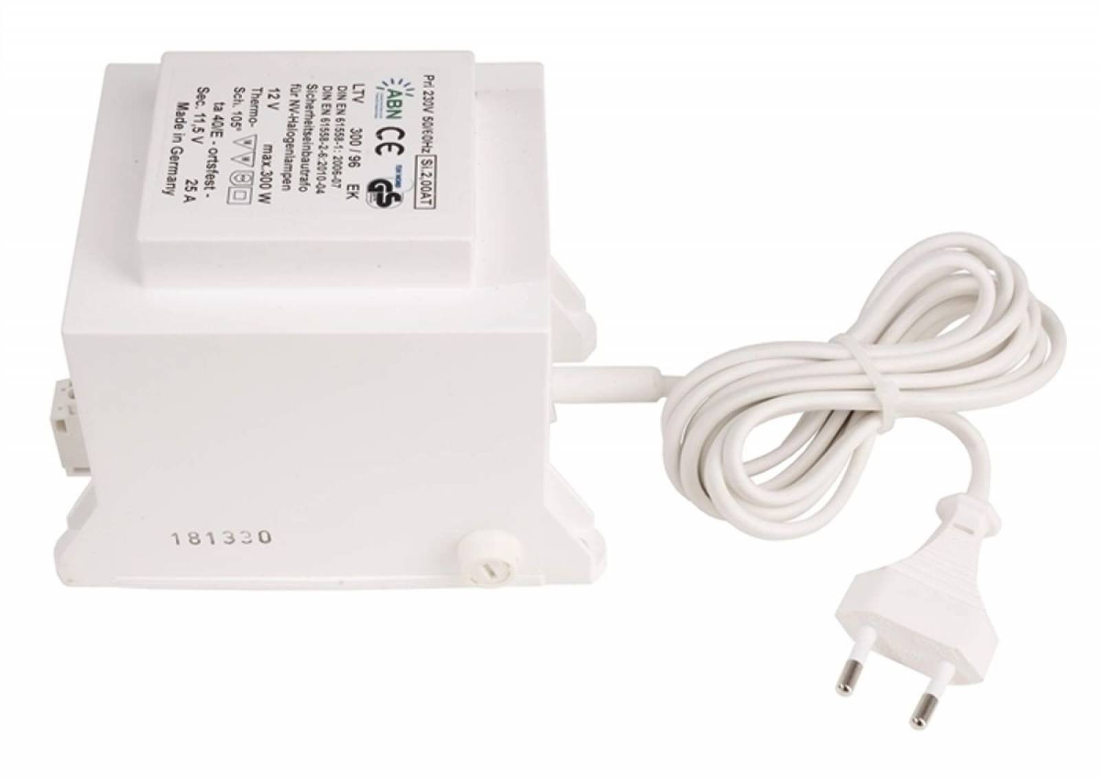 Trafo ABN Standard gewickelt 12V, 300VA, konventionell