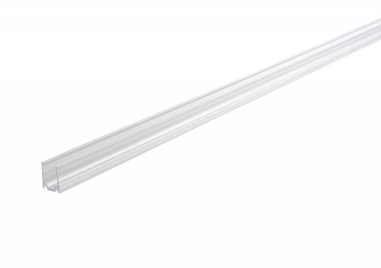 Transparentes Kunststoff Profil f�r D Flex Line MINI, L�nge:1m, B=12mm