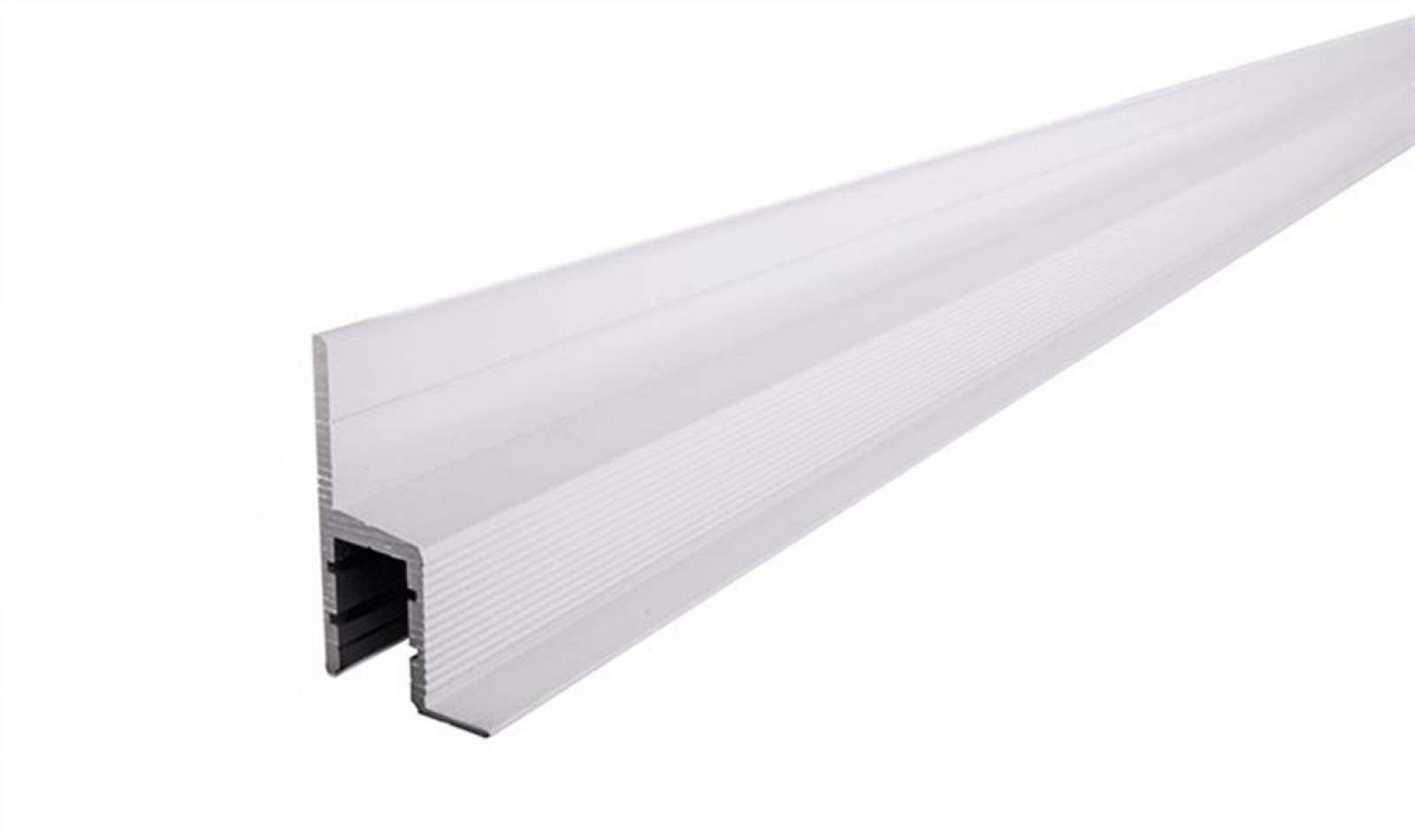 Trockenbau-Profil, Deckenvoute EL-03-10 f�r 10 - 12mm LED Stripes, Wei�-matt, 2500 mm