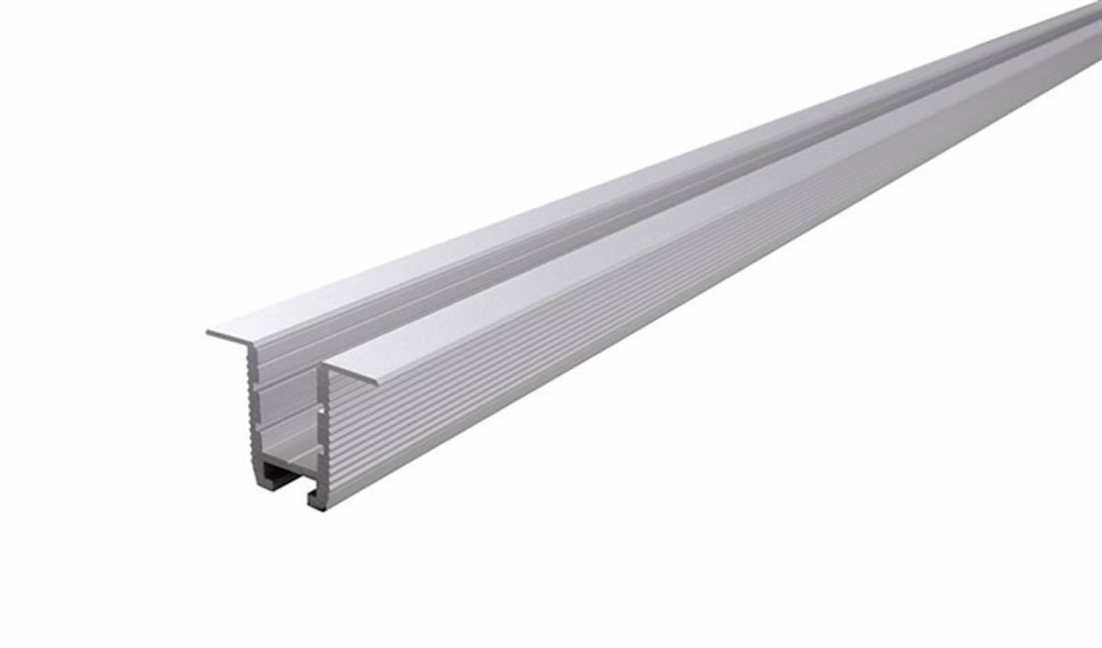Trockenbau-Profil, Wand-Decke ET-03-10 f�r 10 - 11,3 mm LED Stripes, Silber-matt, eloxiert, 2500 mm