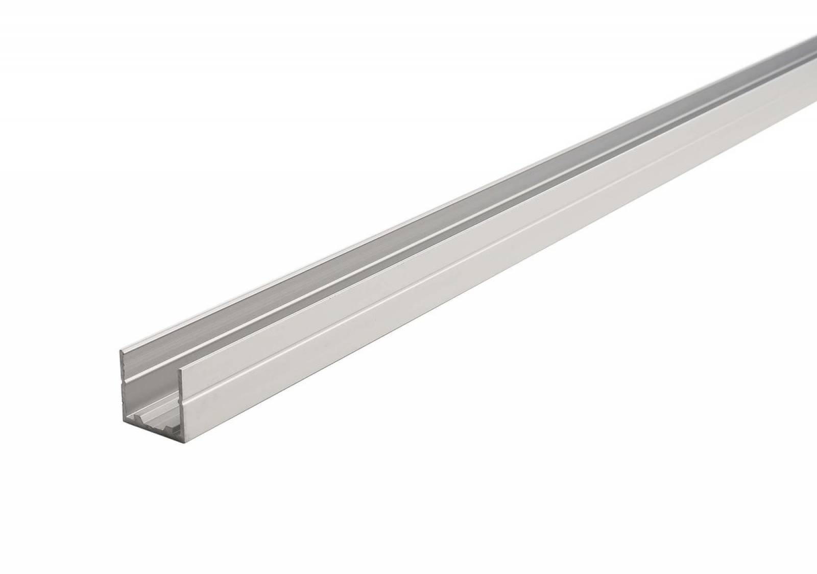 U-Profil Alu f�r D Flex Line TOP, L�nge: 1m, Breite: 19mm eloxiert, matt