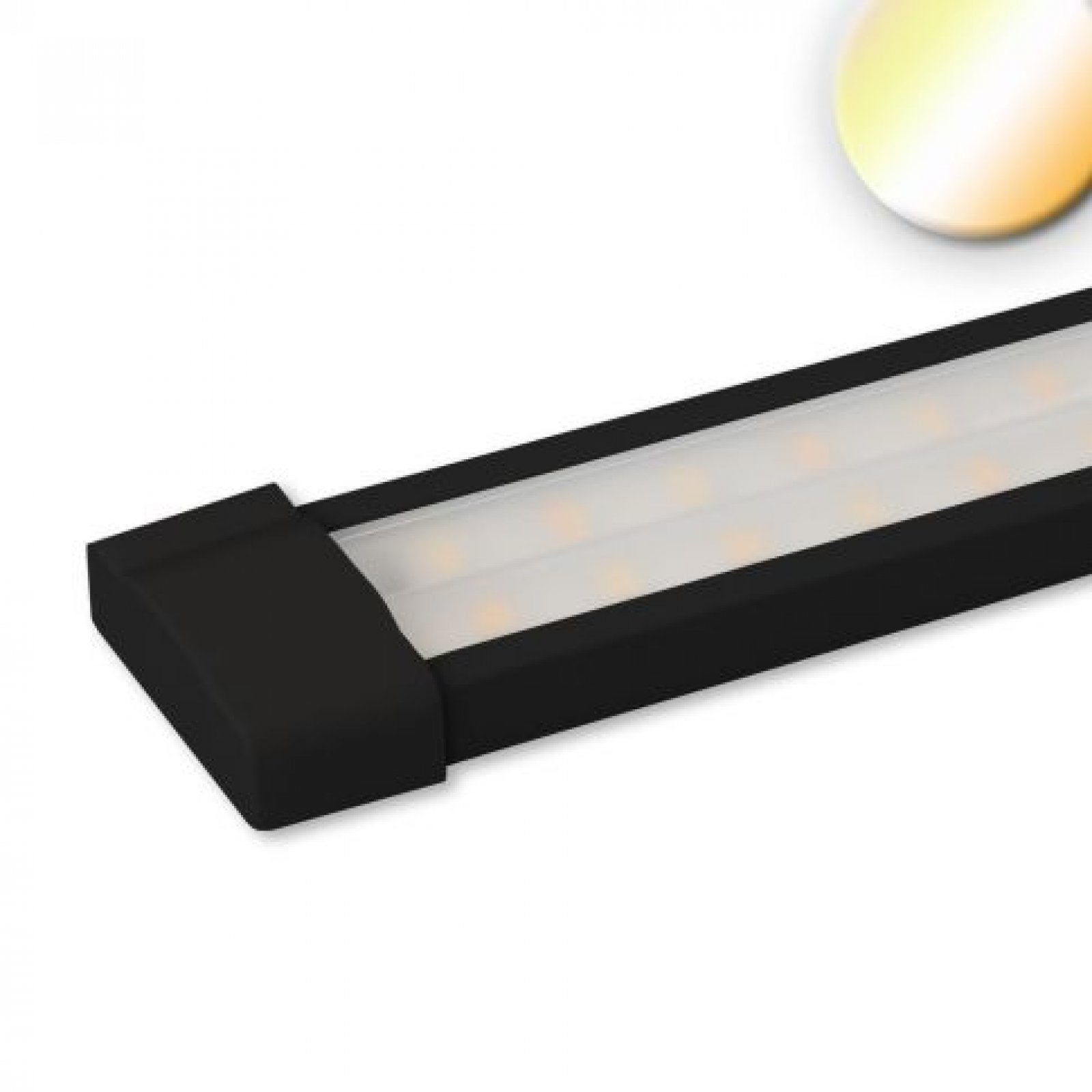 UP-Modul, f�r indirektes Licht LINKLINE50 Systemleuchten 60/120cm, wei�/schwarz