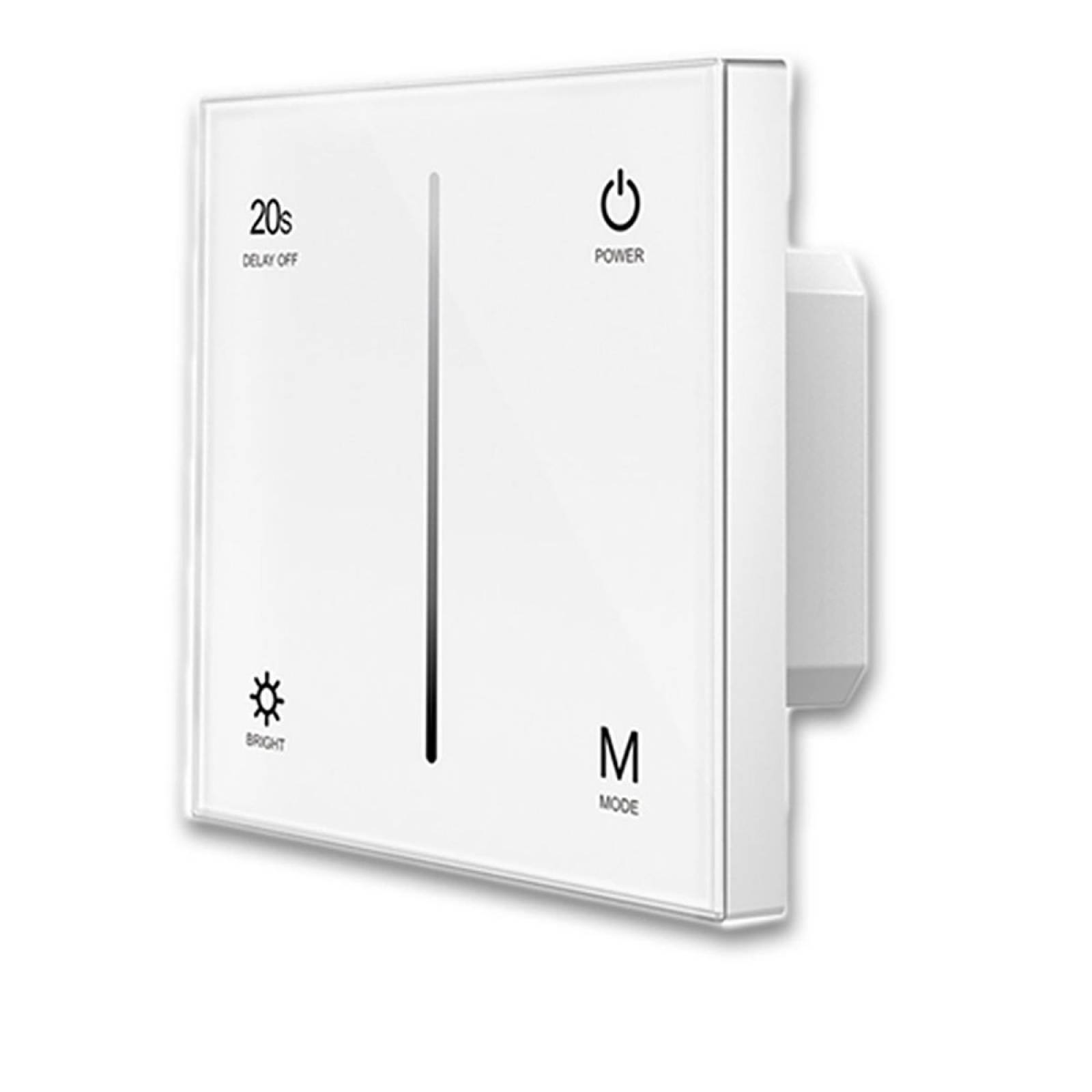 UP Touchpanel, Isoled Sys-Pro 1 Zone, Touch Triac-Funk-Dimmer, 230V wei�