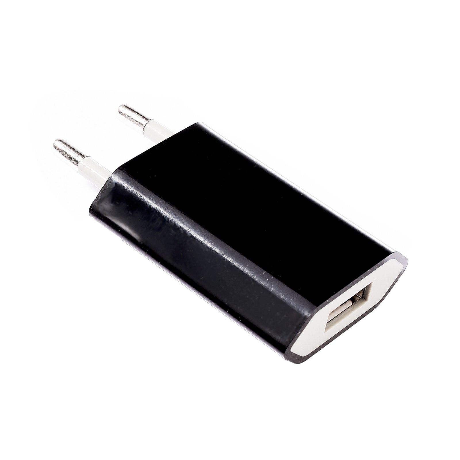 USB A Steckernetzteil 5V DC, 1000mA, Schwarz