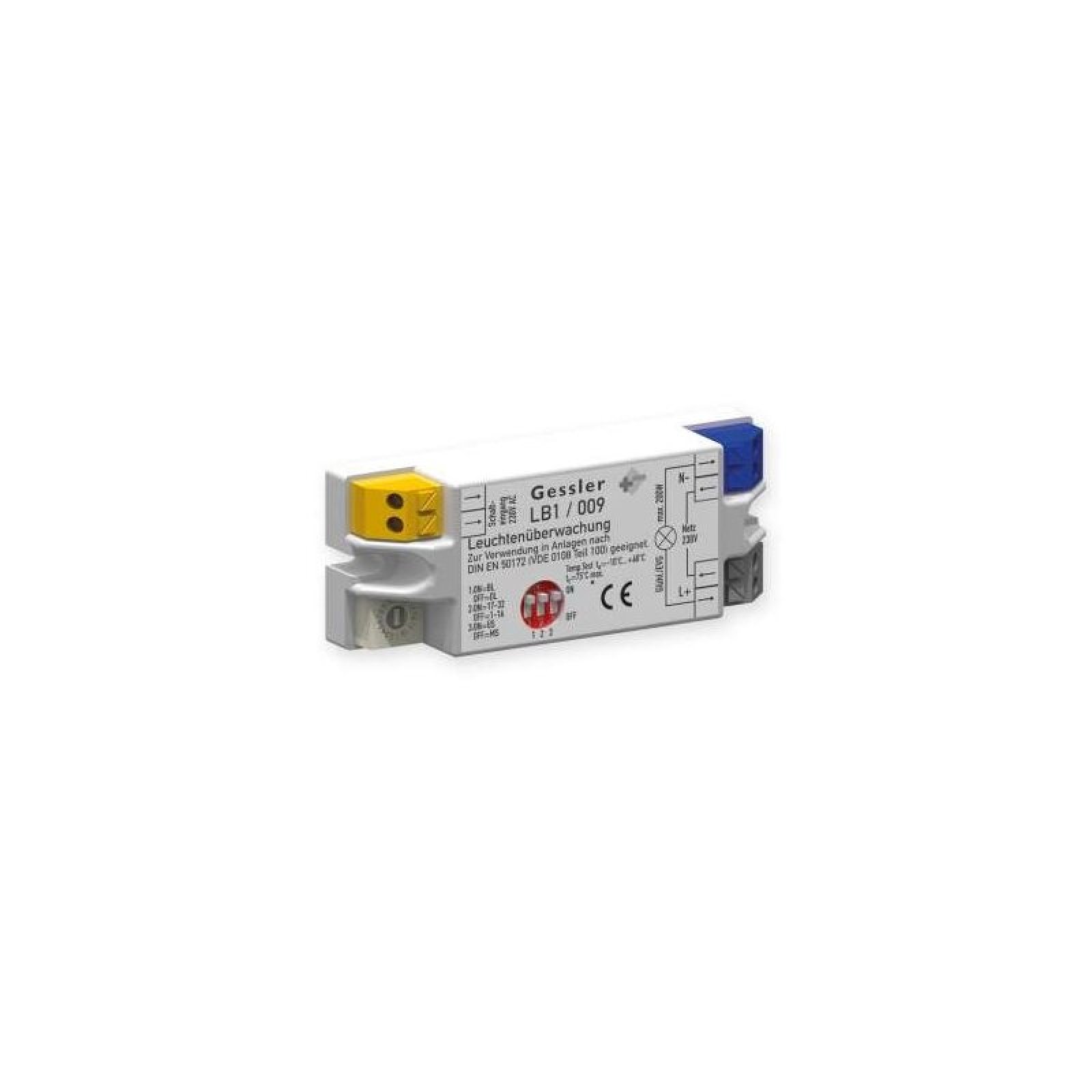 Umschaltweiche mit �berwachungsbaustein f�r Gessler System