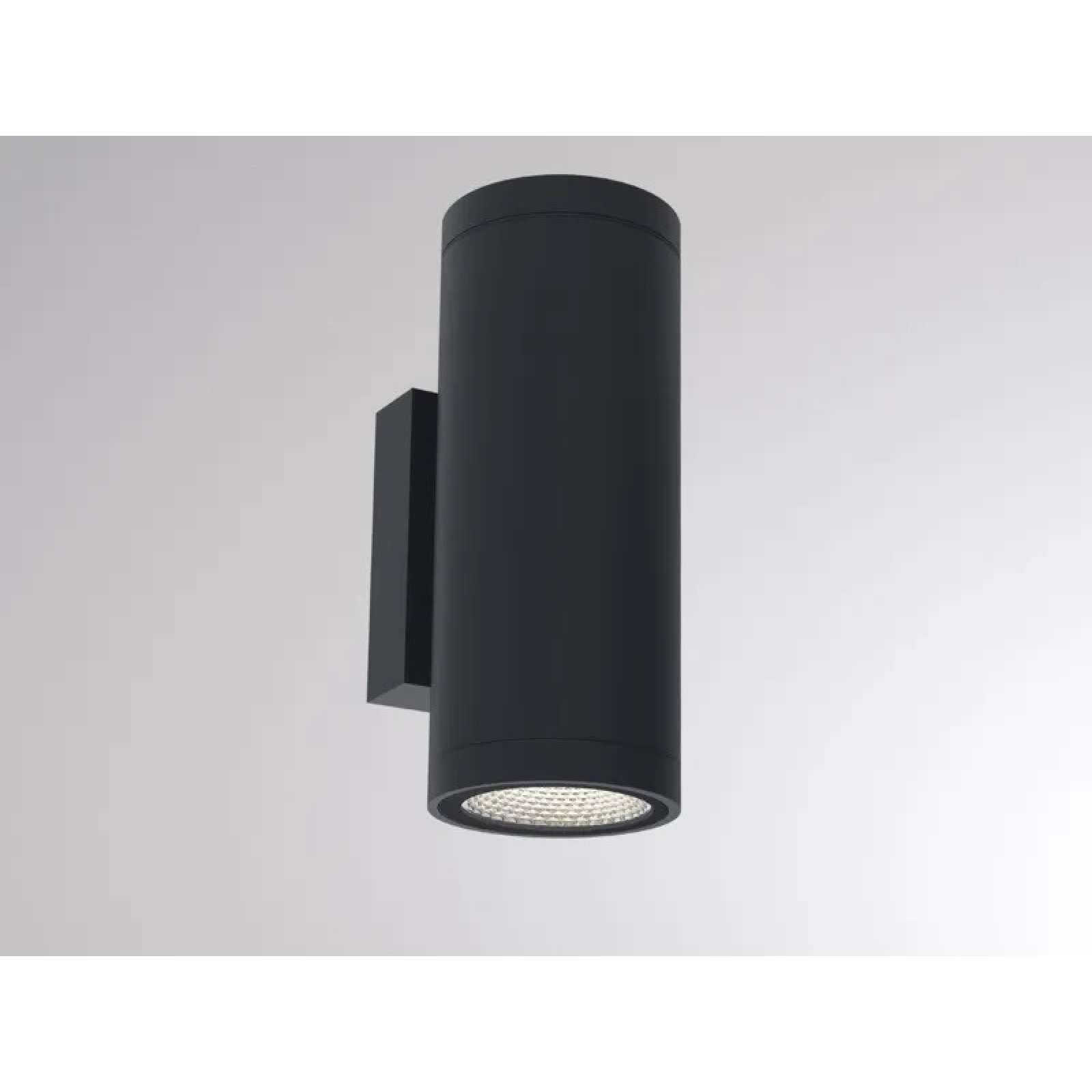 Up & Down Au�enwandleuchte FORIS ROUND DOUBLE W anthrazit, 2700/3000K