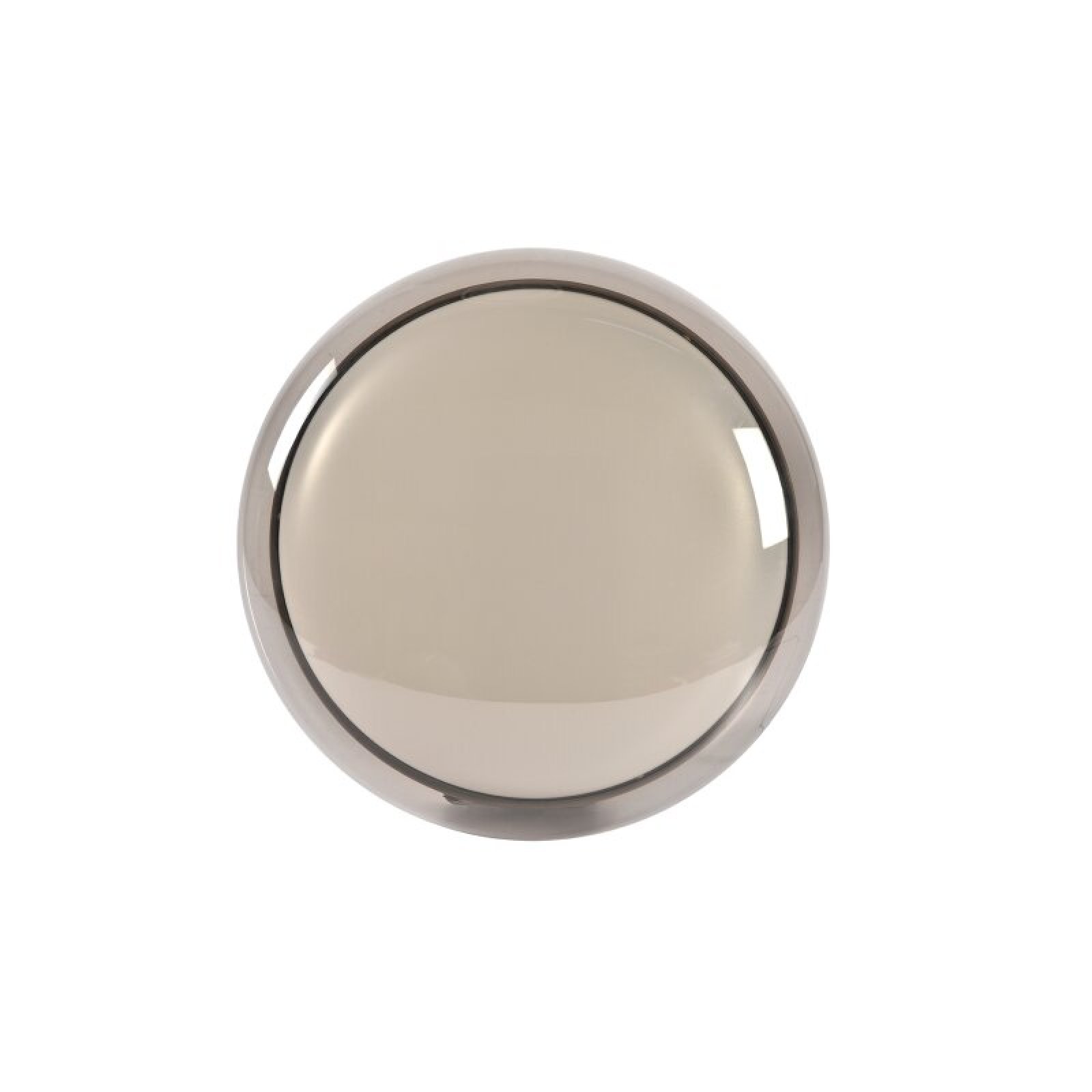 Wand-/Deckenleuchte LUNAnoir 20W mit Rauchglasoptik