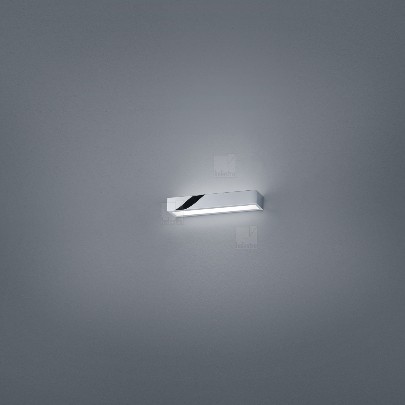 Wand-/Spiegelleuchte THEIA Up & Down, IP44, 2900K, 30cm chrom