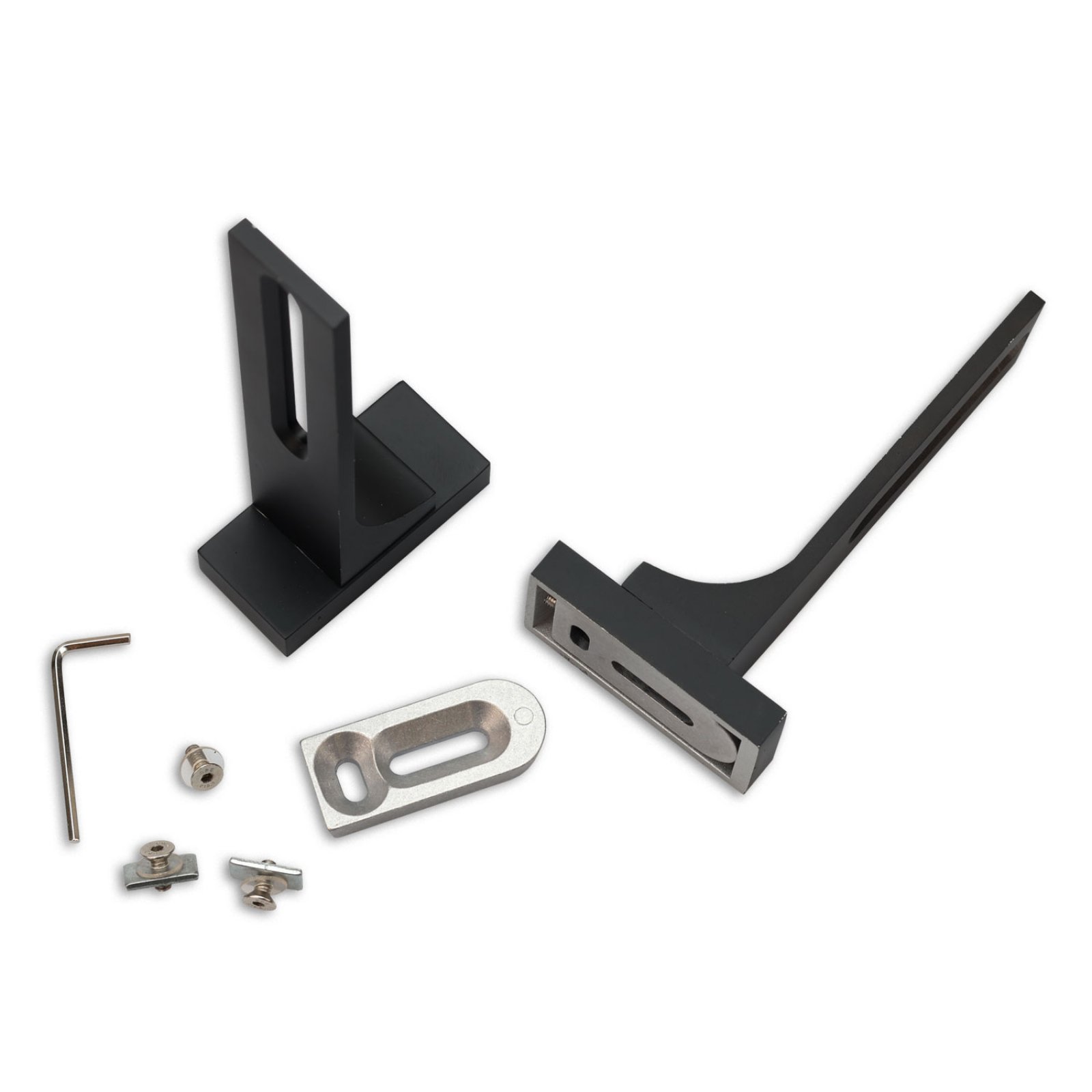 Wandausleger f�r Isoled Vorhangprofile, lang, 2 Stk., schwarz