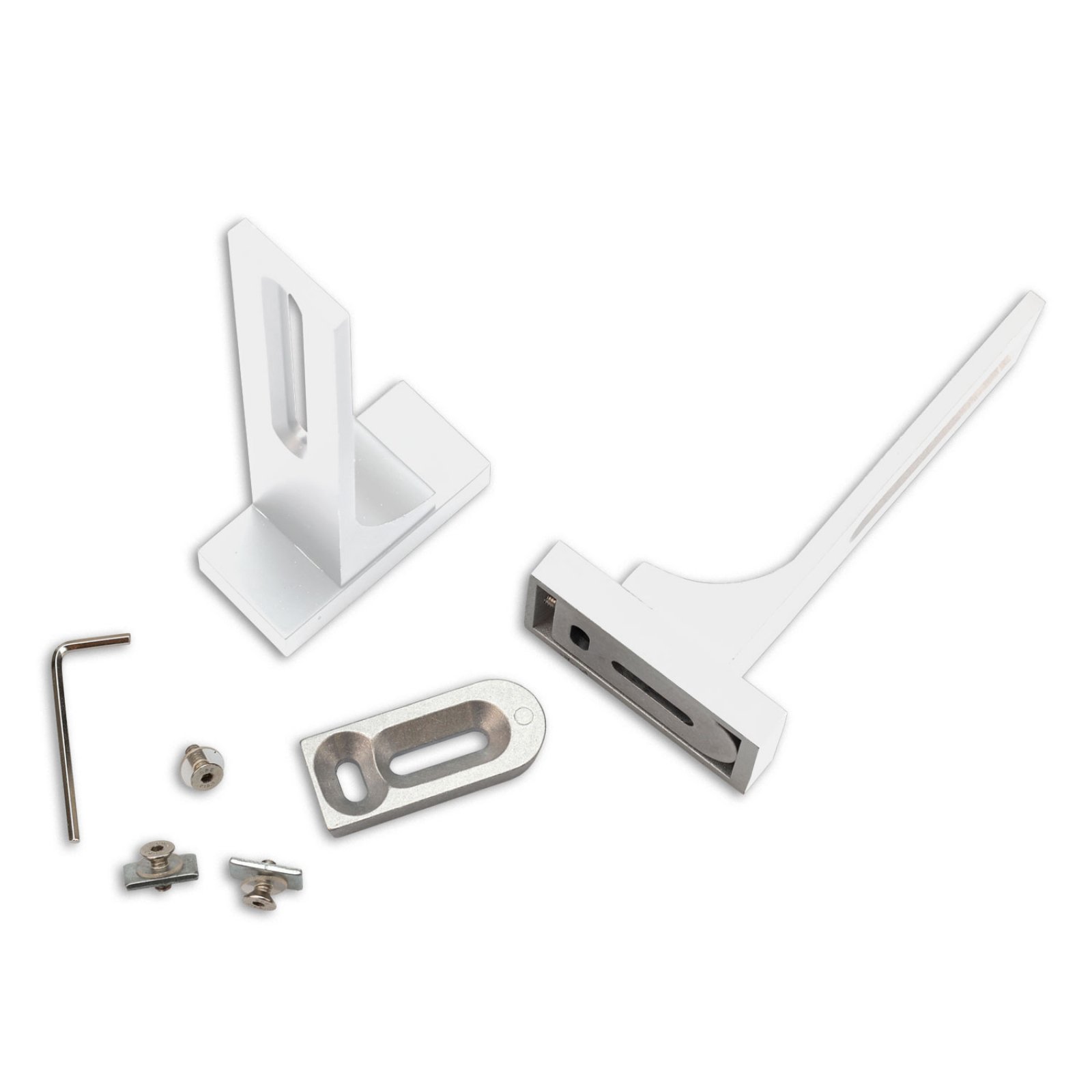 Wandausleger f�r Isoled Vorhangprofile, lang, 2 Stk., wei�