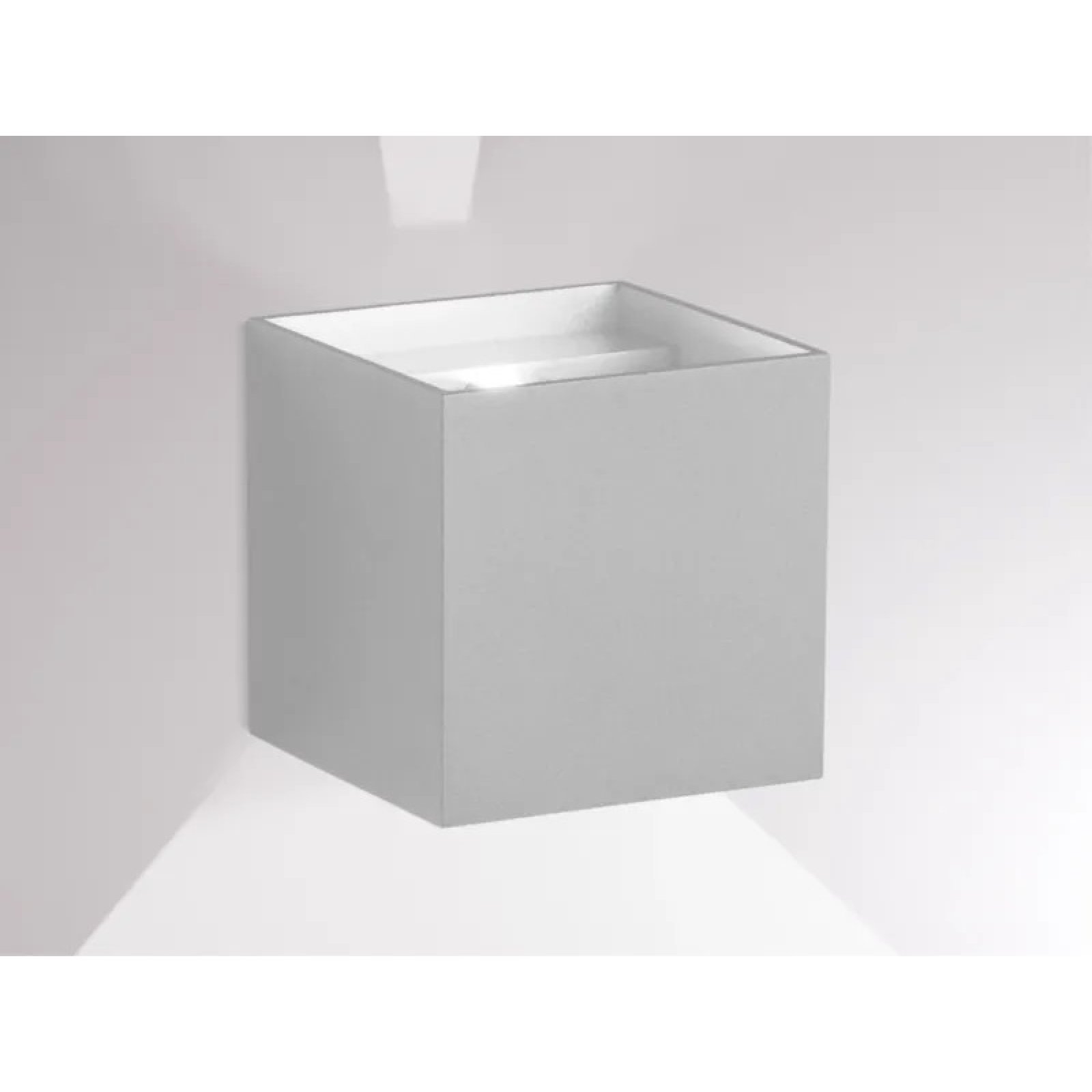 Wandleuchte grau NEXT W, verstellbarer Lichtaustritt, 3000K warmwei�