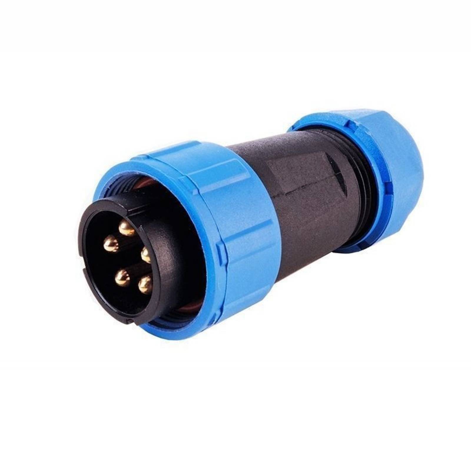 Weipu 5-poliger Stecker m�nnlich, HQ 12/24/48V IP67