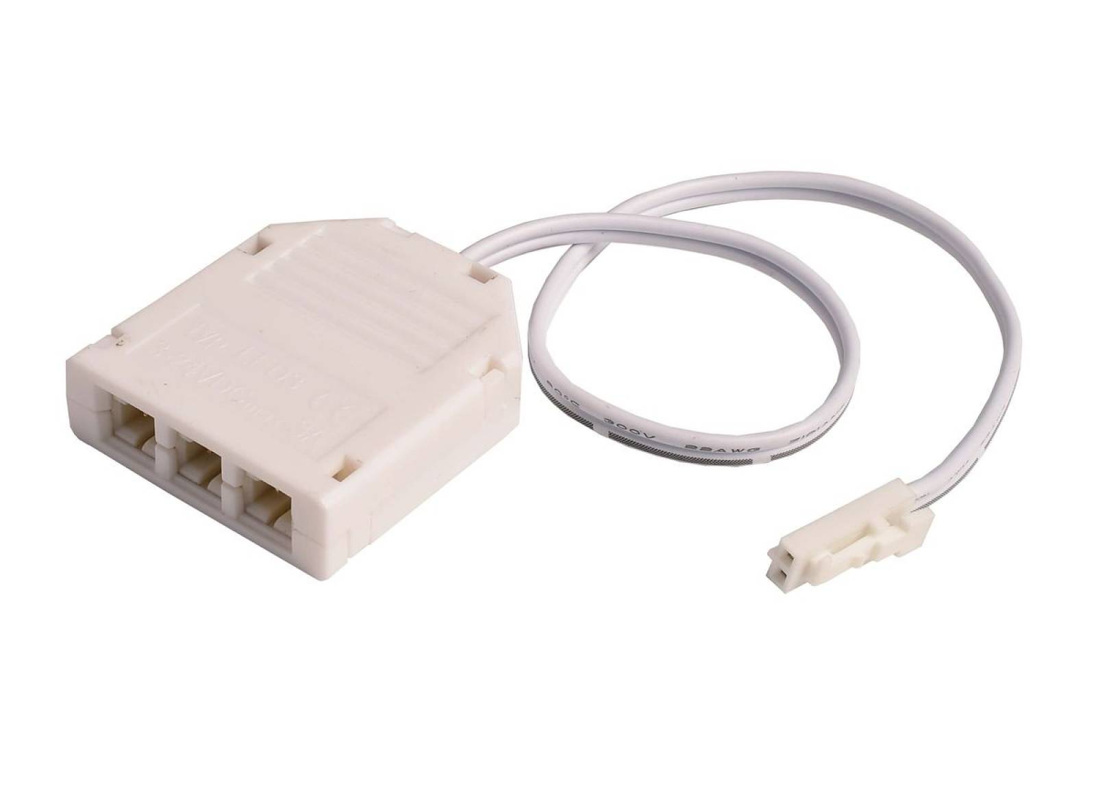 Zubeh�r MINI-AMP 3-fach Verteiler (1x Stecker 3x Buchse) 20cm 12V/24V max. 3A IP20 L�nge: 38mm
