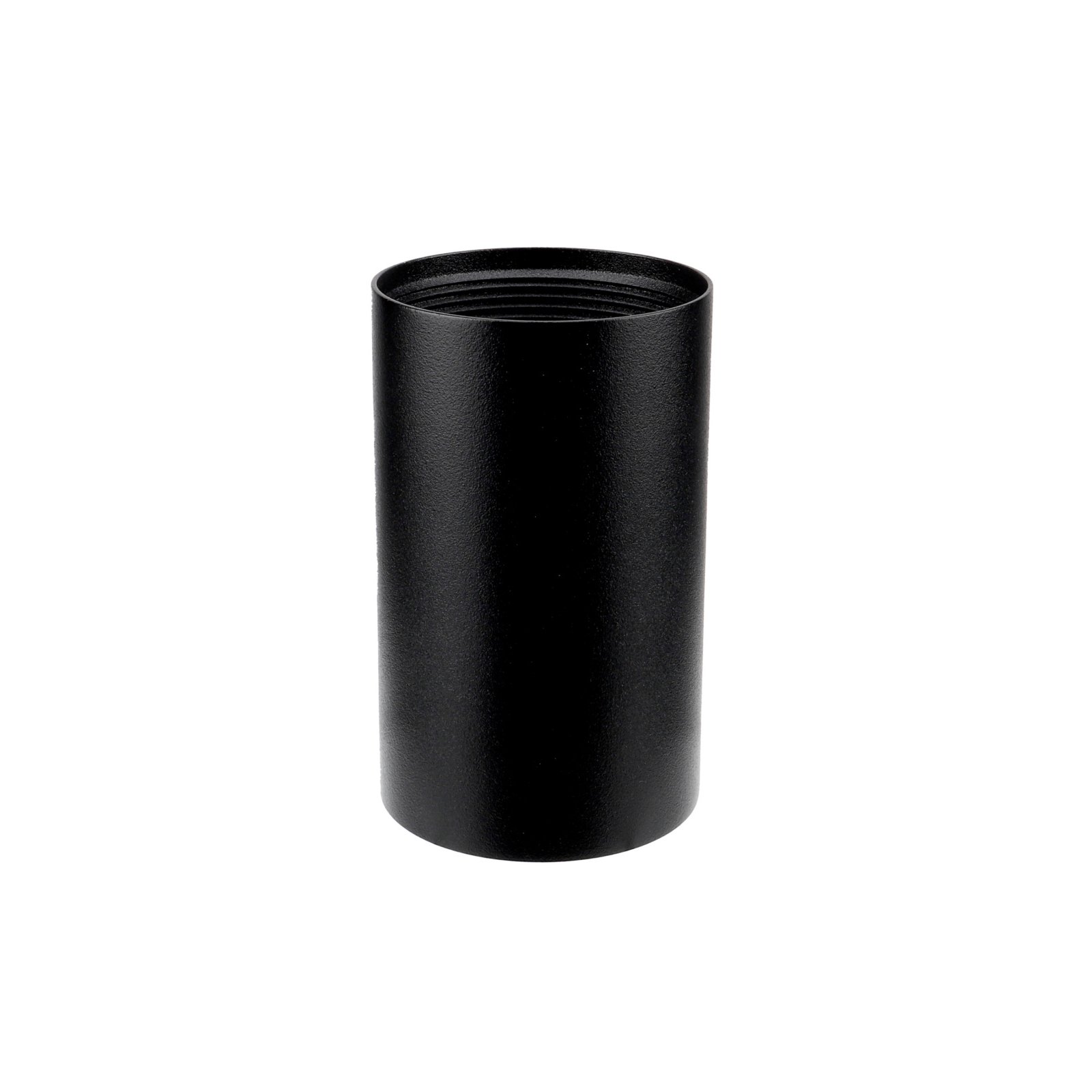 Zylindergeh�use f�r Can Strahler, schwarz �: 60mm