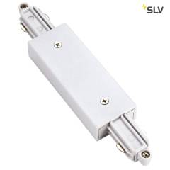 L�ngsverbinder f�r 1-Phasen HV-Stromschiene, wei�, mit Einspeisem�glichkeit